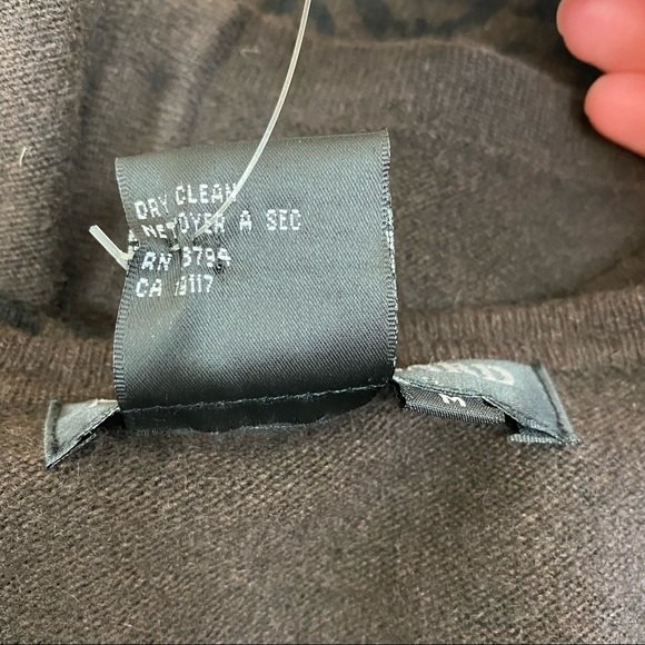 Nina Leonard Jungle Print Cardigan Sweater - Picture 6 of 8